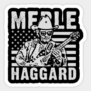 Merle Haggard Sticker